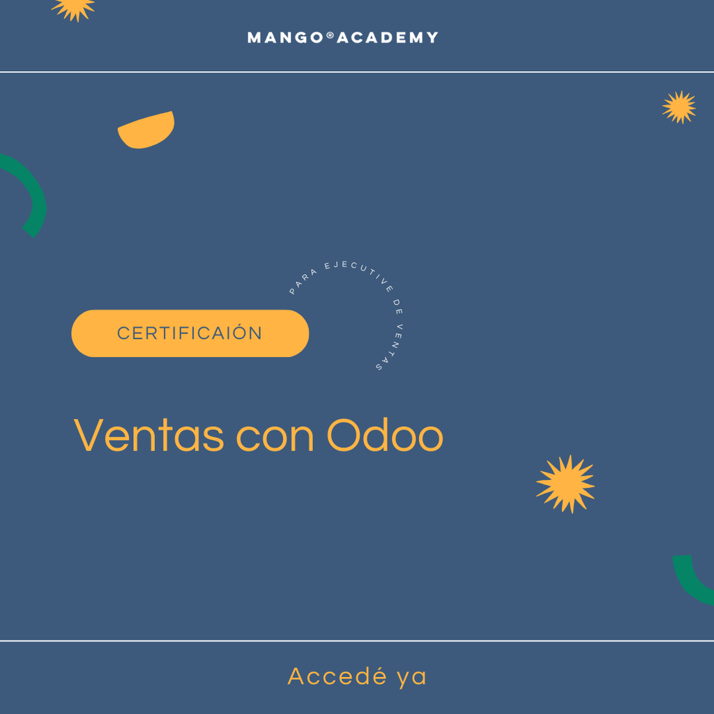 Certificación en Ventas Odoo CRM